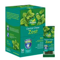 Thumbnail for Happi Doggy Dental Chew Zest-Mint-4'' (Display Box-50pcs)