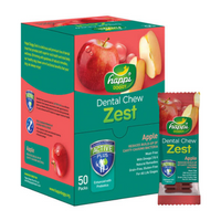 Thumbnail for Happi Doggy Dental Chew Zest-Apple-4'' (Display Box-50pcs)