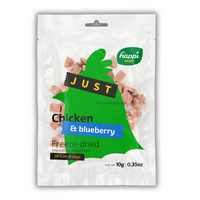 Thumbnail for Happi Skippi Just Freeze-Dried Treat Chicken&Blueberry for Cats and Dogs 10g