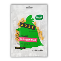 Thumbnail for Happi Skippi Just Freeze-Dried Treat Chicken&Dragon Fruit for Cats and Dogs 10g