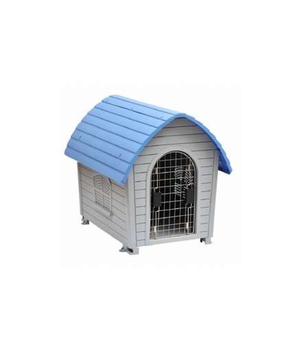 Pet Mode Plastic Dog House[Dimension - 74 x 48 x 66.5cm, Size - S]