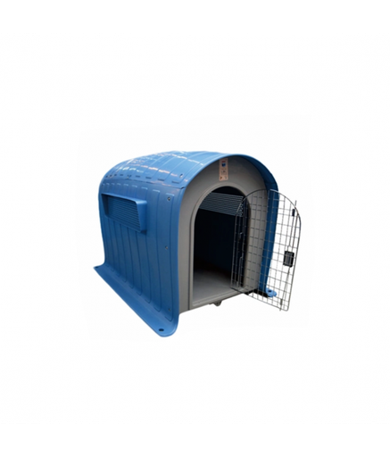 Pet Mode Plastic Dog House[Dimension - 99 x 66.5 x 92.5cm, Size - M]