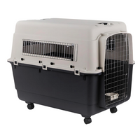 Thumbnail for Pet Mode Plastic Transporter with Wheels [Size - 100x67x75cm]-IATA Approved