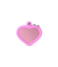 Thumbnail for MY FAMILY CUORE ALLUMINIO ROSA GOMMA ROSA