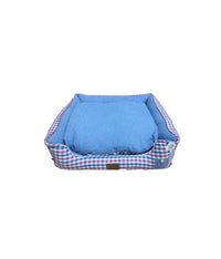 Thumbnail for Catry Pet Cushion - Mixed Colour Check Design-60 x 50 x 16cm]
