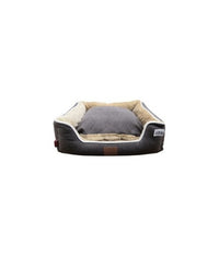 Thumbnail for Catry Pet Cushion Luxury Black & Beige White Beeding - HY00554060-99 - 60 x 50 x 16cm
