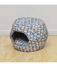 Thumbnail for Catry Dog/Cat Printed House With Cushion