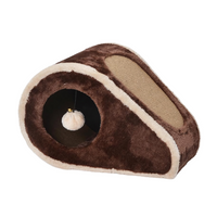Thumbnail for Catry Cat Tree House Scratcher With Toy 39x30x27cm