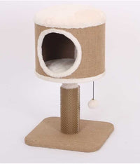 Thumbnail for Catry Cat Tree With Cozy Cushion And Scratcher 38x38x60cm