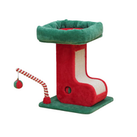 Thumbnail for Catry Cat Tower With Scratcher 35x35x47cm