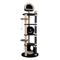 Thumbnail for Catry Cat Tower With House D69x216h cm