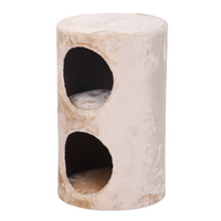 Thumbnail for Catry Cylindrical Double House Cat Tree 32x32x52cm