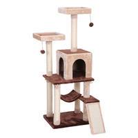 Thumbnail for Catry Cat Tower With Scratcher 50x40x136cm