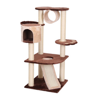 Thumbnail for Catry Cat Tower With Scratcher 55x55x122cm