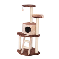 Thumbnail for Catry Cat Tower With Scratcher 50x50x120cm