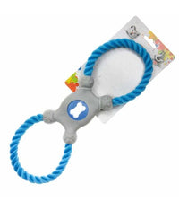 Thumbnail for Imac Dog Tug Toy Double Handle In TPR with Rope, 30x10cm