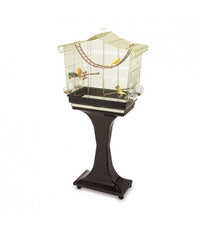Thumbnail for IMAC Sofia Cage for Canaries, Parakeets and Exotic birds[Color - Gold, Dimension - 63 x 33 x 61-133cm]