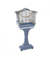 Thumbnail for IMAC Sofia Cage for Canaries, Parakeets and Exotic birds[Color - White, Dimension - 63 x 33 x 61-133cm]