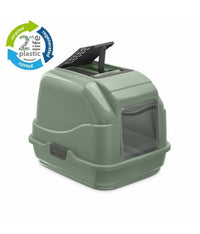Thumbnail for Imac Easy Cat Second Life Plastic Cat Toilet, 50x40x40cm[Color - Sage Green]