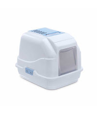 Thumbnail for IMAC Easy Cat - Hooded Cat Toilets[Color - Blue, Dimension - 50 x 40 x 40cm]