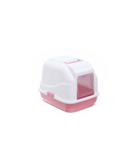 Thumbnail for IMAC Cat - Hooded Cat Toilets - 50 x 40 x 40cm[Color - Pink]