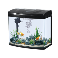 Karis Glass Aquarium BL-310A - [30x21x30.5cm, Color - Black]