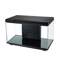 Karis Double Side Filter Stylish Aquarium Set PH-100 -[Volume:20Litre][44x24x29cm]-Black