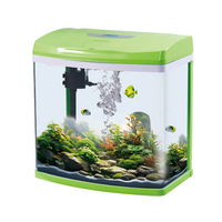 Karis Glass Aquarium BL-310A - [30x21x30.5cm, Color - Green]