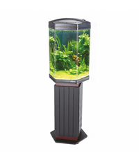 Thumbnail for Boyu LJ Series Diamond Aquarium with Cabinet (68L)[Dimension - 453L x 413W x 639H mm]