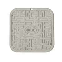 Thumbnail for DOCO® Licking Mats for Dogs and Cats 20cm x 20cm(O/S) Warm Grey