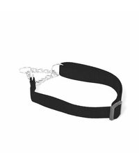 Thumbnail for Duvo+ Nylon Semi Choke Collar 45-70cm/25mm, Black[Dimension - 45-70cm x 25mm]