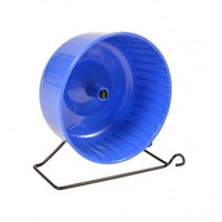 Thumbnail for Duvo Hamster Wheel With Standard Blue/Grey 14 x 7cm[Dimension - 14 x 7cm]