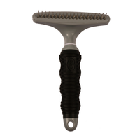 Duvo+ Dematting Rake 20 Pins Black/Grey