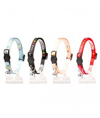 Thumbnail for Duvo Cat Collar Kitty Cat Nylon Mixed Colors 20 - 30cm / 10mm[Dimension - 20-30cm x 10mm]