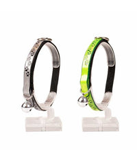 Thumbnail for Duvo Cat Collar Reflective Paws Pvc 20-30cm / 10mm[Texture - Paws pvc]