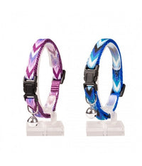 Thumbnail for Duvo Cat Collar Nylon Mixed Colors 20 - 30cm / 10mm[Texture - Boho]