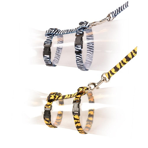 Duvo+ Cat Walking Set Zoo Mixed Colors 20-35cm / 10mm-125cm