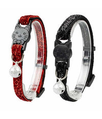Thumbnail for Duvo+ Cat Collar Glitter 2 Nylon Mixed Colors 20-30cm / 10Mm