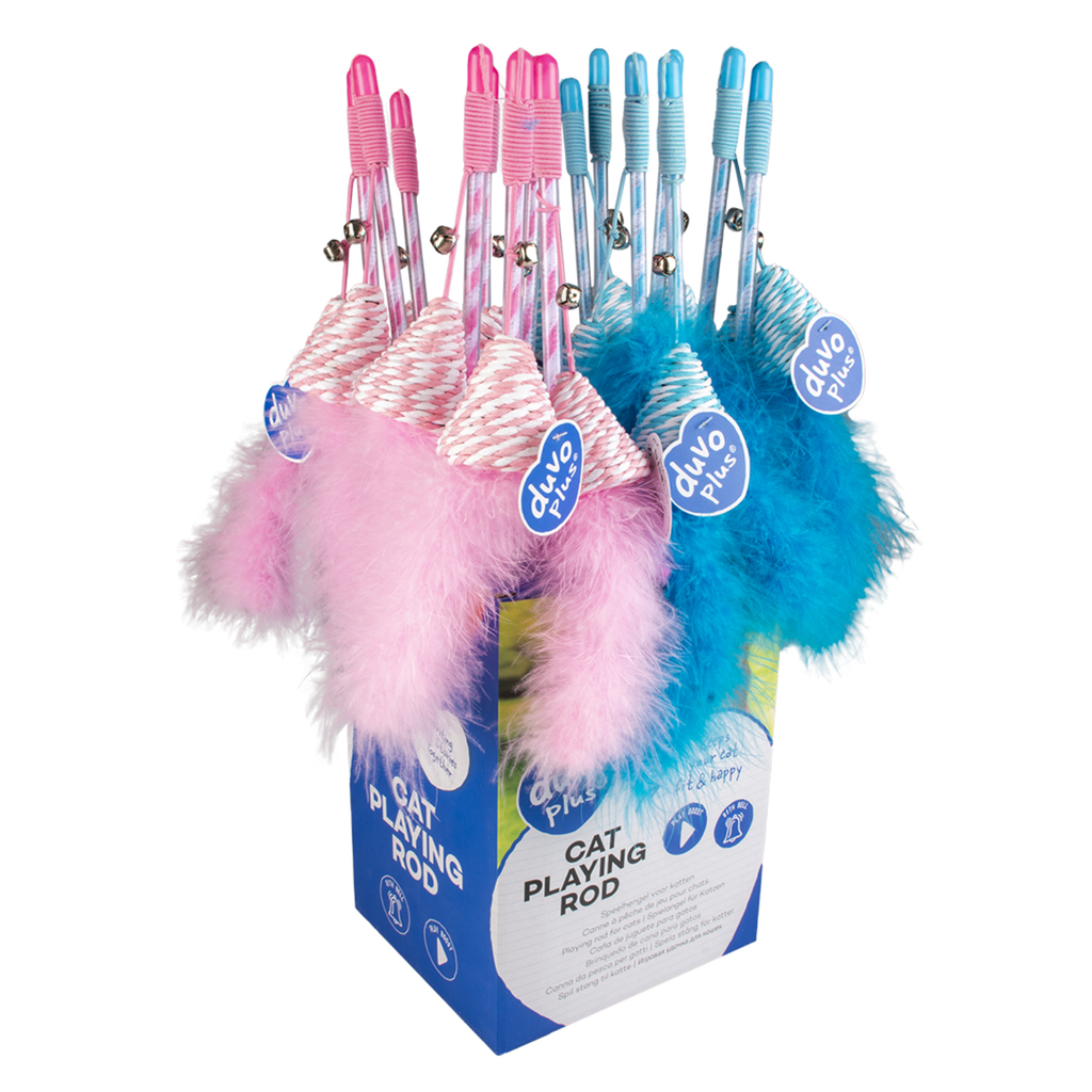 Duvo+ Playing Rod Catchy Paper Triangle Mix - Box Qty -16 Pcs