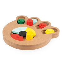 Thumbnail for Duvo+ Slide 'N Snack Puzzle - Paw 23.5x21x2.5cm[Dimension - 23.5x21x2.5cm]