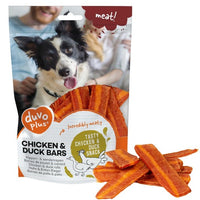 Thumbnail for Duvo+ Meat! Chicken & Duck Bars 100g - 9 Pcs[Weight - 100g, Count - 9]