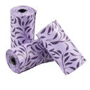 Duvo+ Poopi Dog Poo Bag Spice Purple (Lavender Fragrance) 4 x 15pcs  [Count - 4]