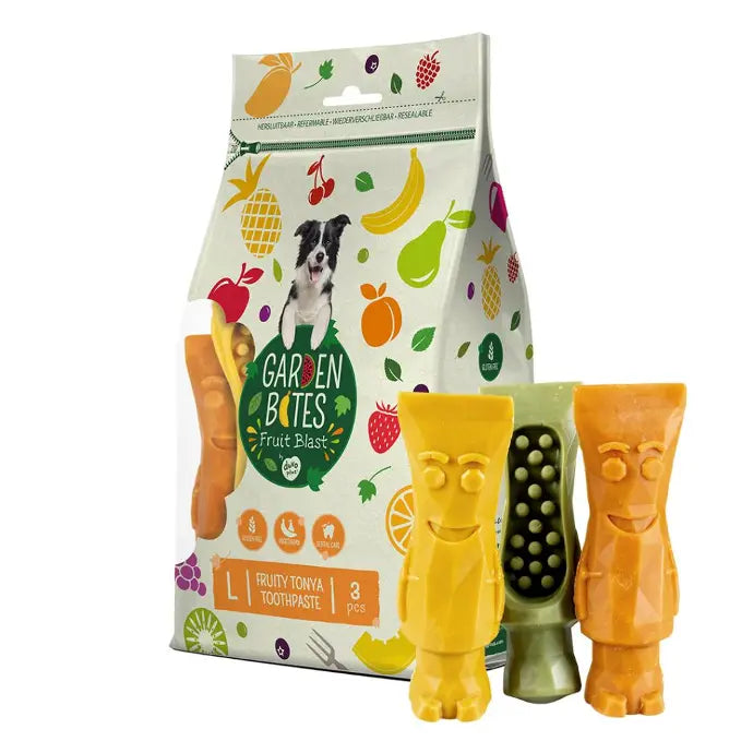 Duvo+ Garden Bites Fruity Tonya Toothpaste 13,5cm - 3pcs Mixed Colors