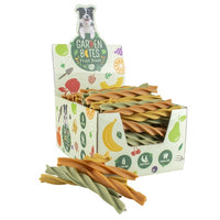 Thumbnail for Duvo+ Garden Bites Fruity Dental Swirls 16cm - 18g Mixed Colors, (Min Order - 45pcs)