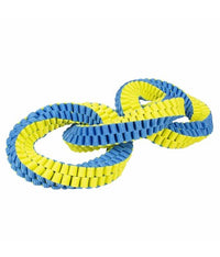 Thumbnail for Duvo+ Supa' Nylon Triple Hoop Blue/Yellow - 28x13cm