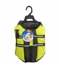 Thumbnail for Duvo+ Dog Life Jacket Hi Vis Marine XS - 30cm- max.13kg Black/Yellow[Size - XS]