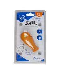 Thumbnail for Duvo+ Whale Laser Cat Toy 8x4x4cm, Mixed Colors