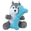 Duvo+ Plush duo husky + bone Multicolour - Dog Toy 22x19x8cm
