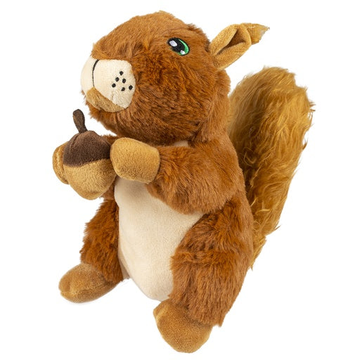 Duvo+ Plush Squirrel Cuddle Multicolour - Dog Toy 22x27x20cm