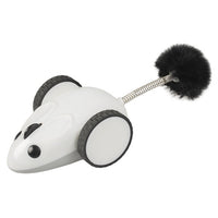 Thumbnail for Duvo+ Race 'n Chase Mouse (App-controlled) Cat Toy 17x7x4cm White